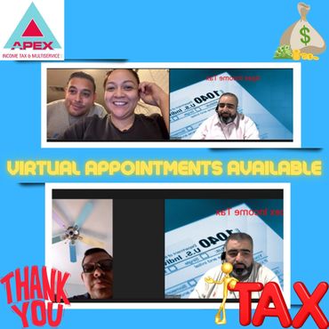 Virtual tax preparation services available online