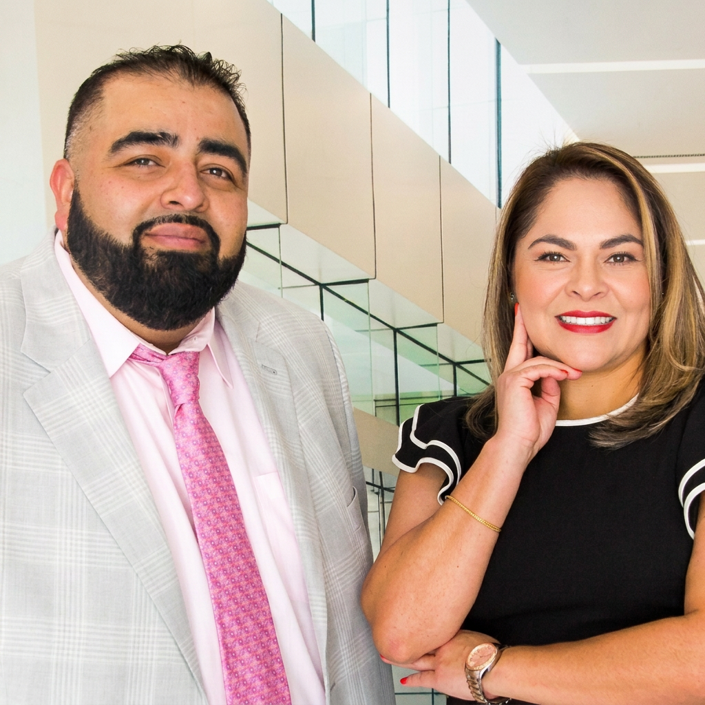 Esteban and Wendy, the husband-and-wife founders of APEX Income Tax & Multiservice